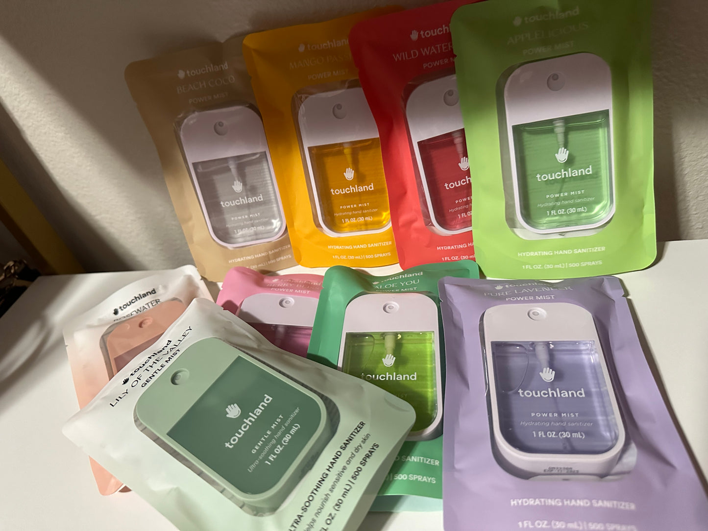 Touchland Hand Sanitizers