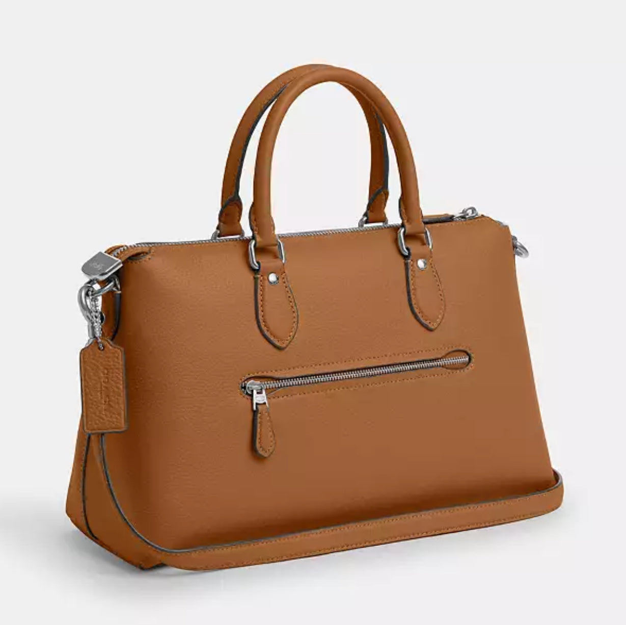 Coach G Satchel - Light Saddle