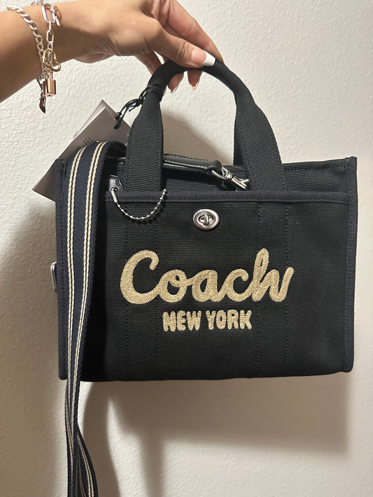 Coach Cargo Tote - Small Black