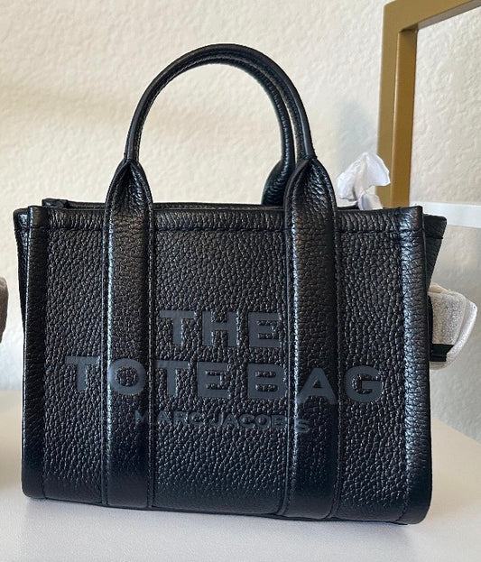 Crossbody Tote Bag - Black