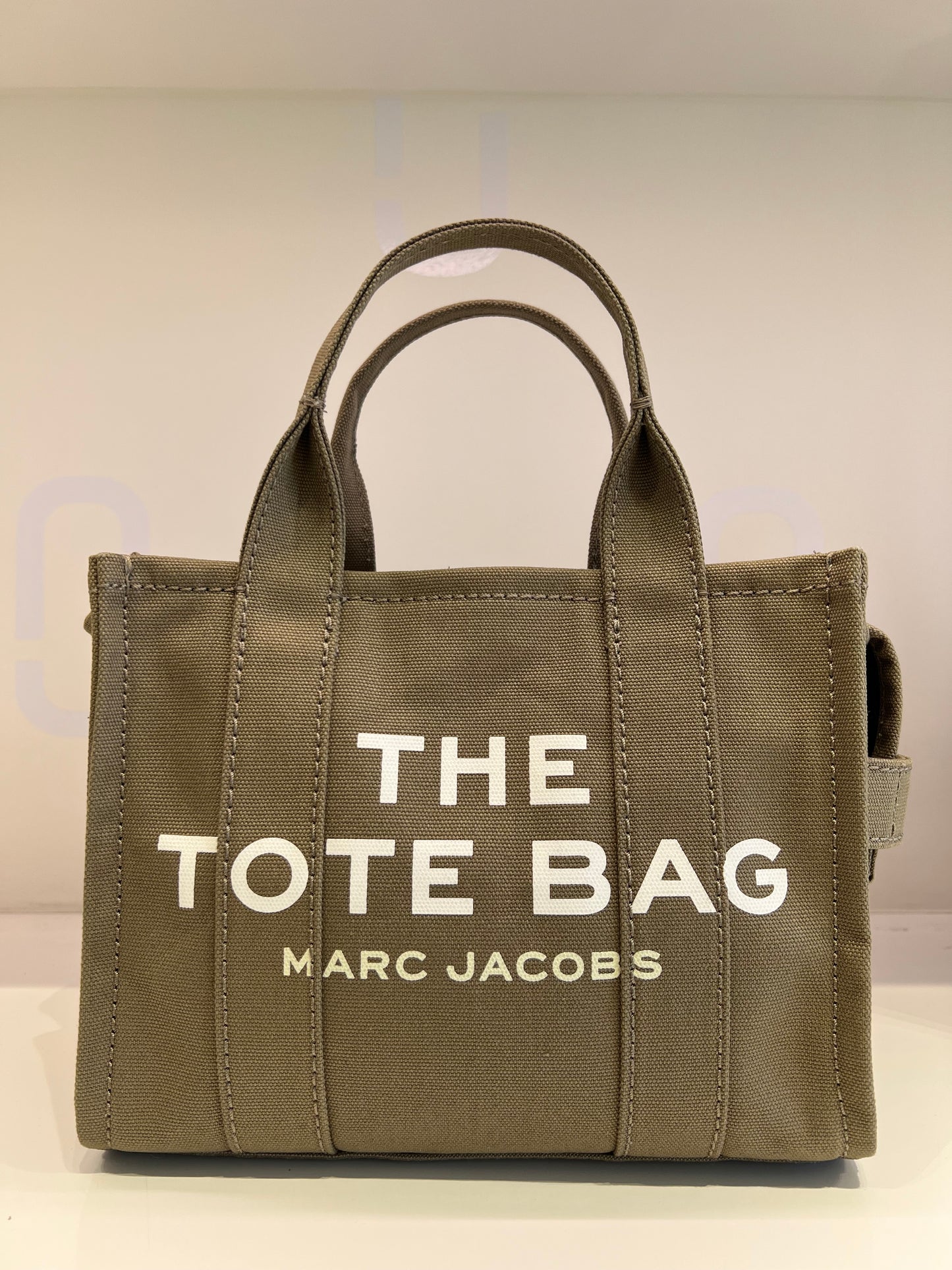 Marc Jacobs Canvas Tote Bag - Slate Green