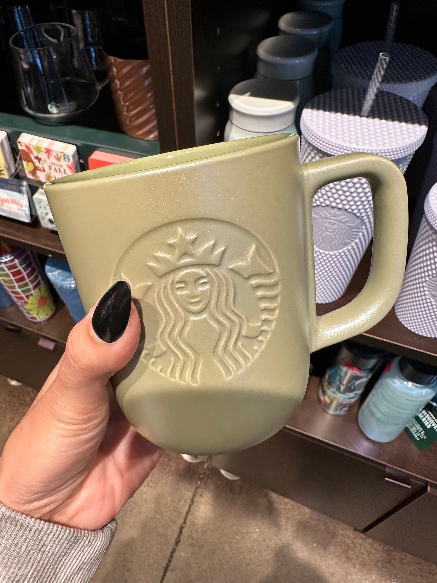 Starbucks mug green