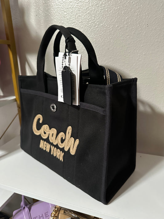 Coach Cargo Tote - Black Medium